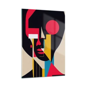 Quadro em vidro - Seu mundo interior - 50x70 cm