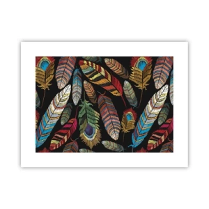 Pôster - O carnaval dos pássaros - 40x30 cm