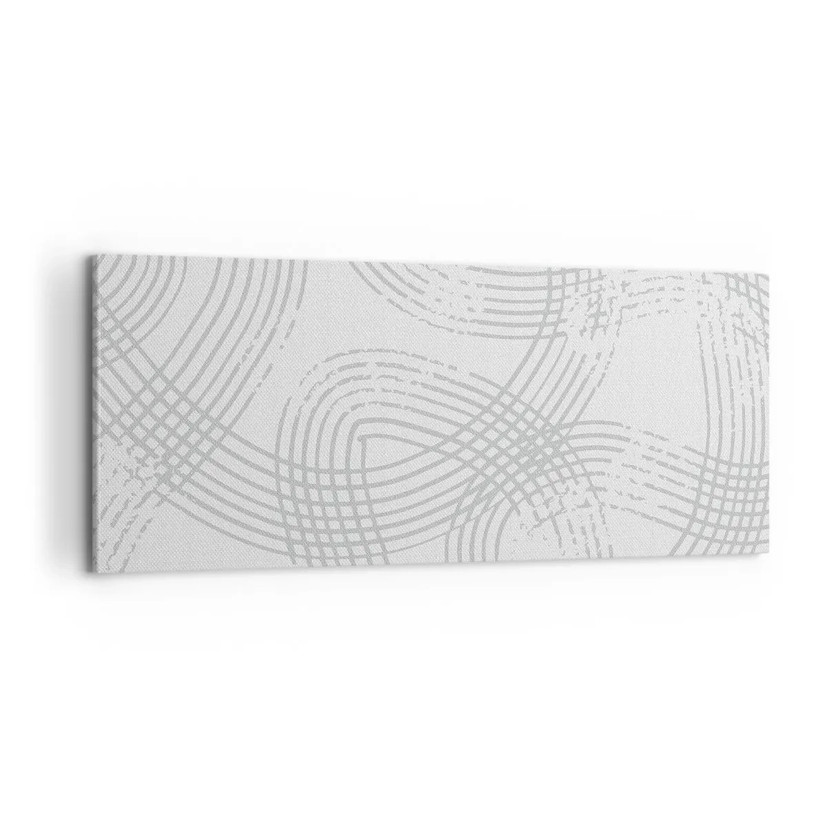 Quadro em tela - Não existe caminho reto - 100x40 cm