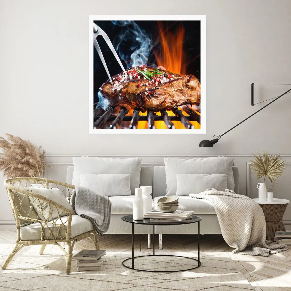 Pôster - Suculenta e de bom cheiro - 40x40 cm