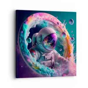 Quadro em tela - Portão estrela - 40x40 cm