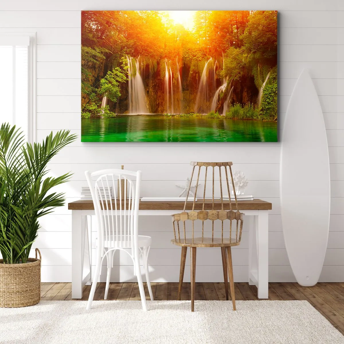 Quadro em tela - Ao sol e à sombra - 120x80 cm