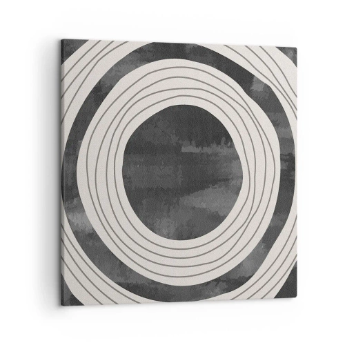 Quadro em tela - Direito ao ponto - 50x50 cm