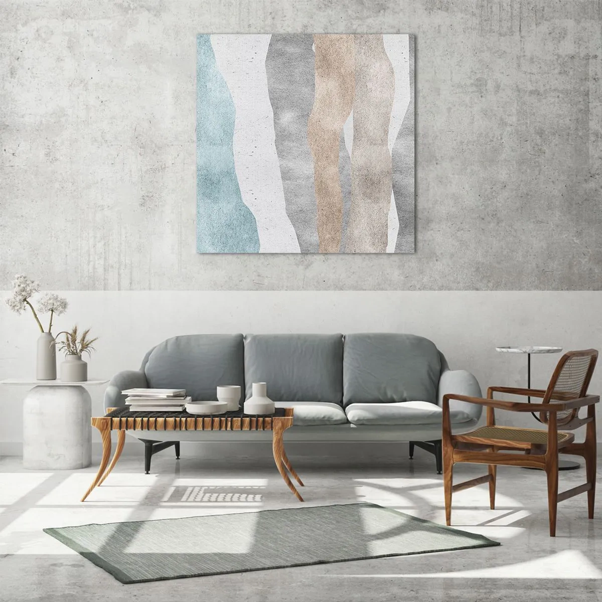 Quadro em vidro - Um estudo de proximidade - 60x60 cm