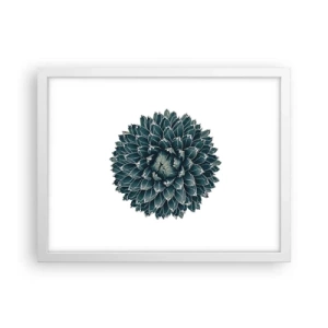 Pôster em moldura branca - Estrela do Deserto - 40x30 cm