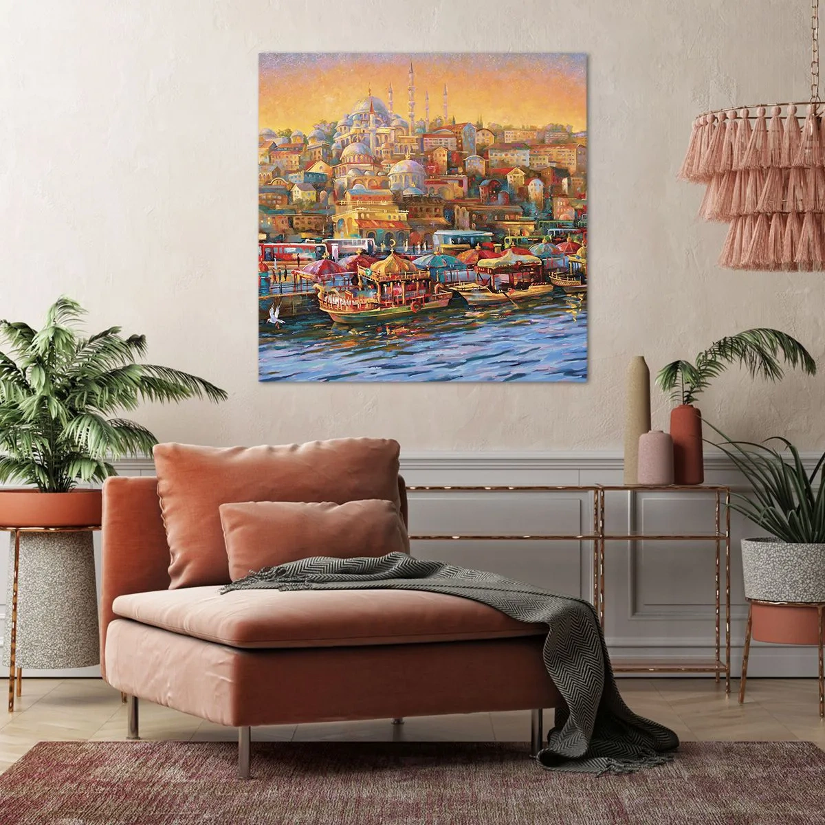 Quadro em tela - Conto de Istambul - 30x30 cm