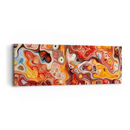 Quadro em tela - Se as nozes tivessem derretido no mel - 90x30 cm