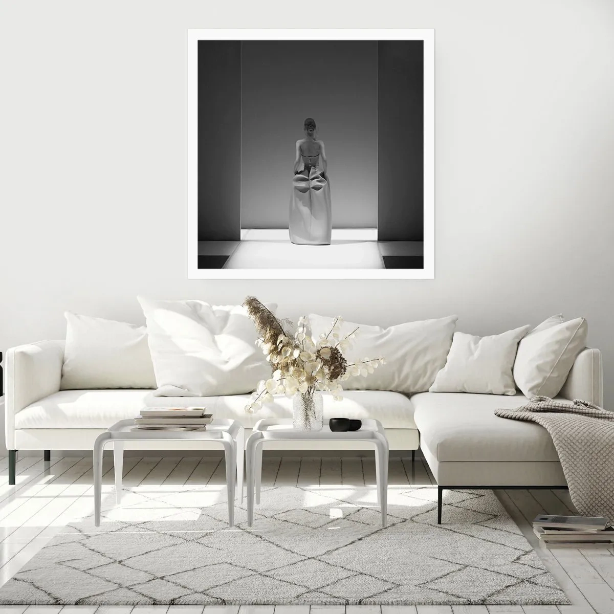 Pôster - Simplicidade refinada - 60x60 cm