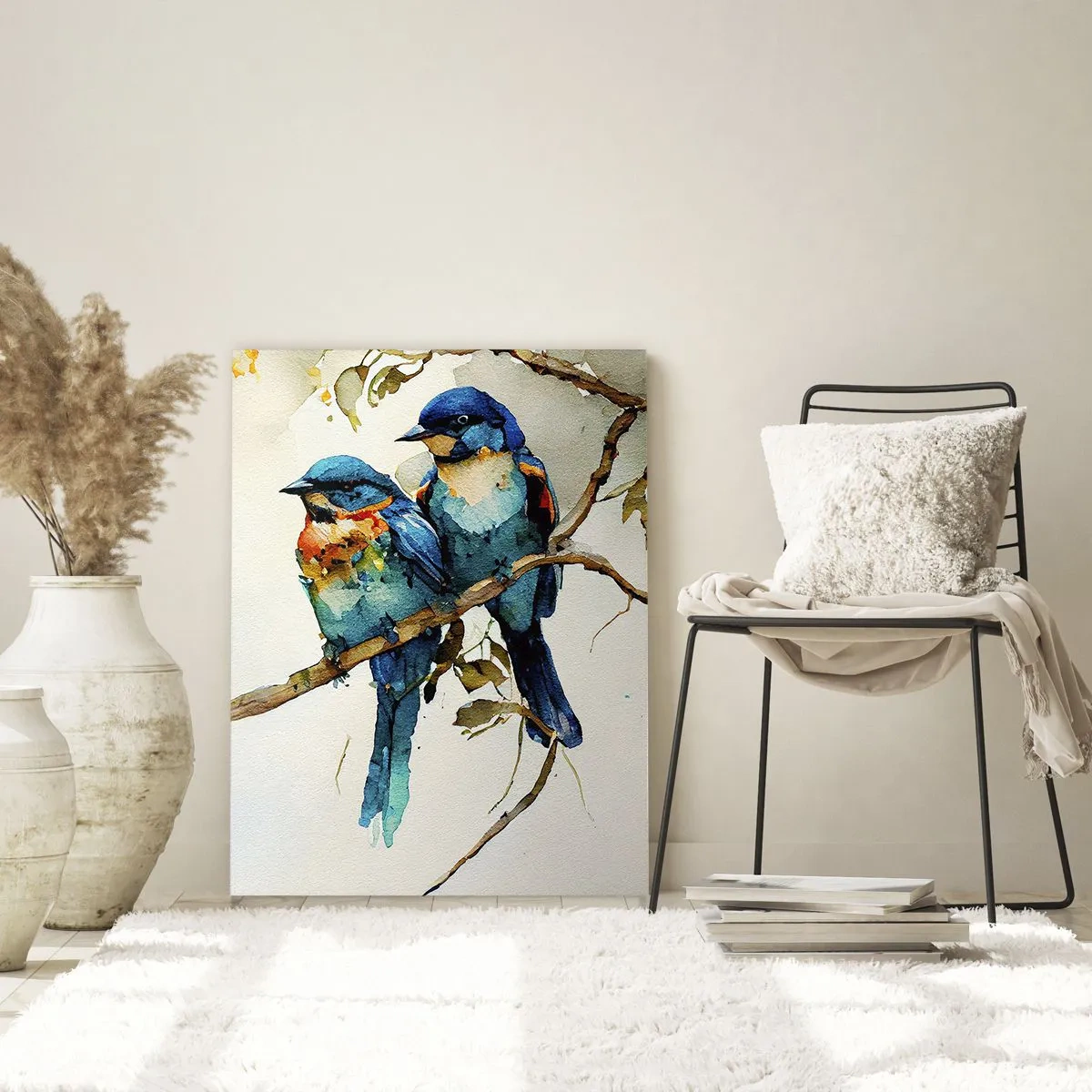 Quadro em vidro - Ele ficou ofendido? - 70x100 cm