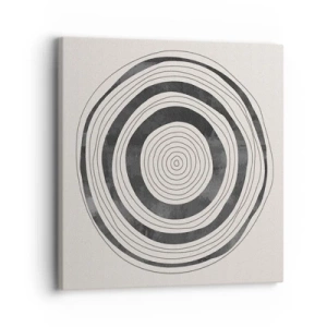 Quadro em tela - Importante é o que há no caminho - 30x30 cm