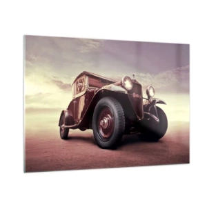 Quadro em vidro - Voltemos aos velhos tempos.... - 100x70 cm