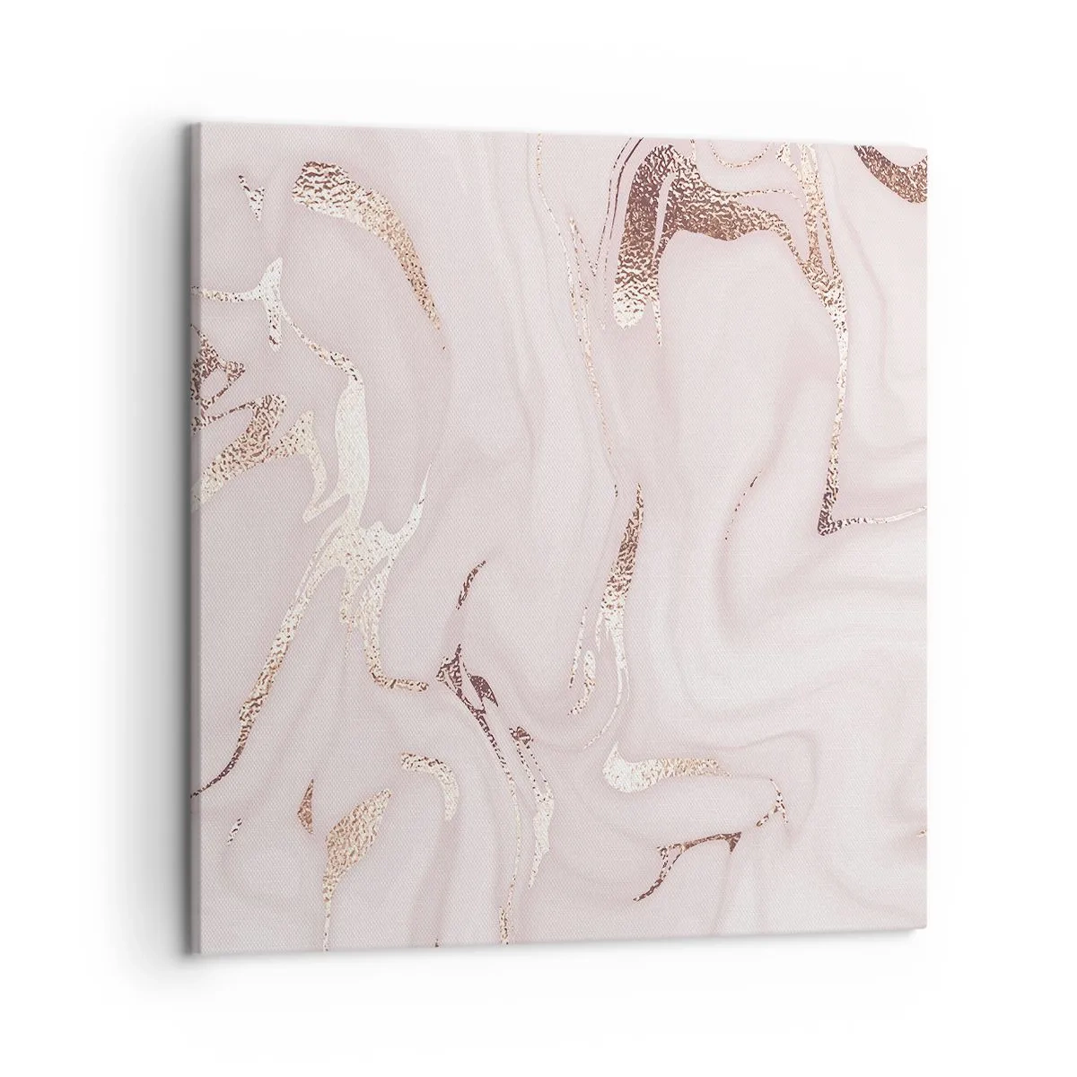 Quadro em tela - Num lenço cor-de-rosa - 50x50 cm