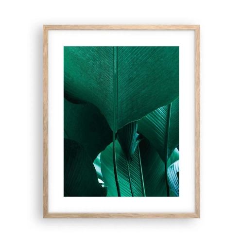 Pôster com moldura de carvalho claro - De frente para a luz - 40x50 cm