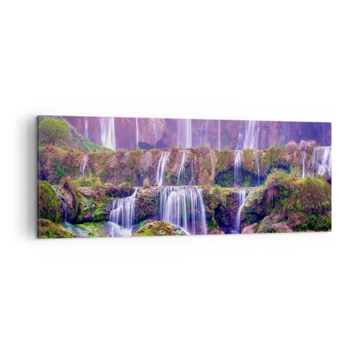 Quadro em tela - Escadas para o céu - 140x50 cm