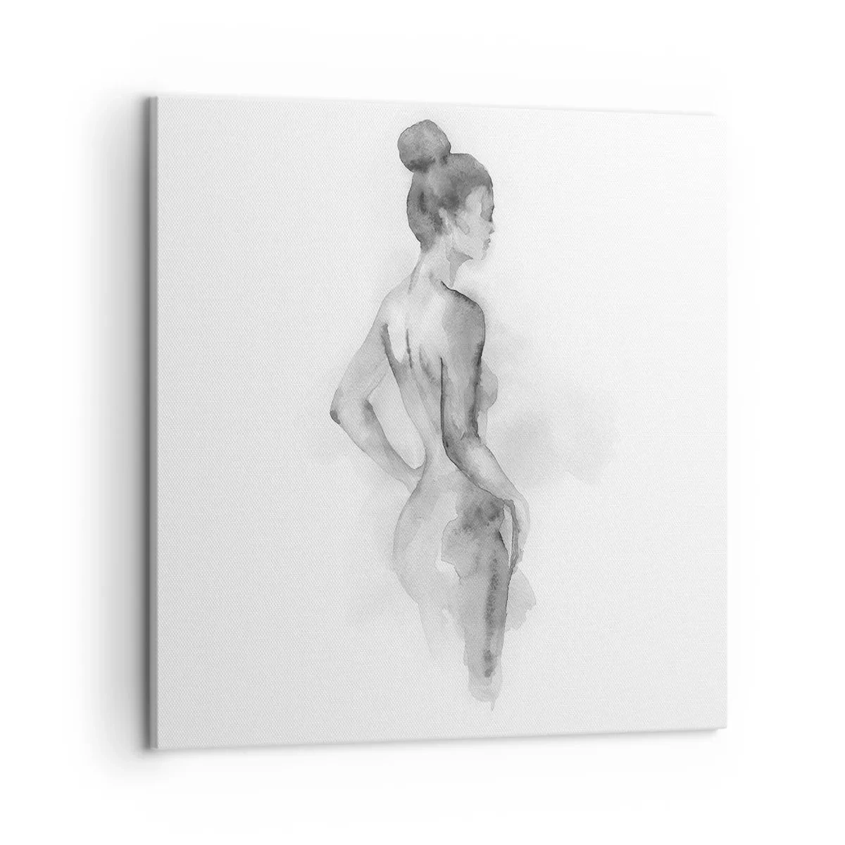 Quadro em tela - Linda como uma pintura - 50x50 cm