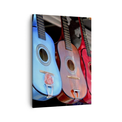Quadro em tela - Vibrações latinas - 50x70 cm