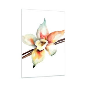 Quadro em vidro - Doçura derramada com tinta - 50x70 cm