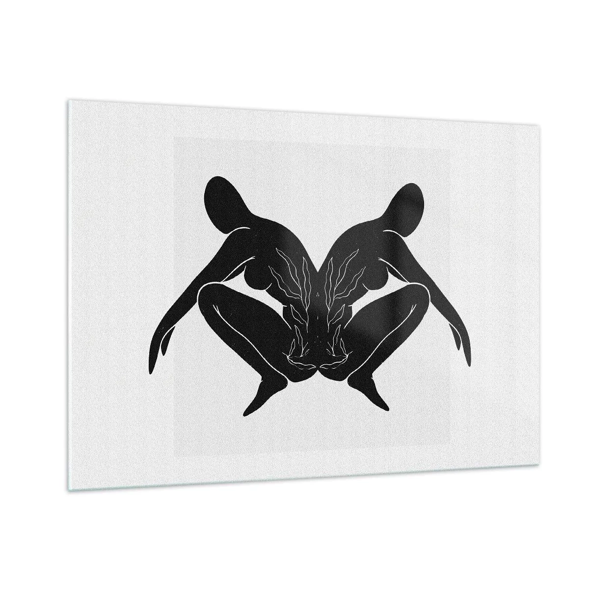 Quadro em vidro - Uma alma comum - 100x70 cm