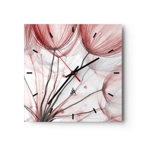 Relógio de parede - Relógio em vidro - Antes da partida - 40x40 cm