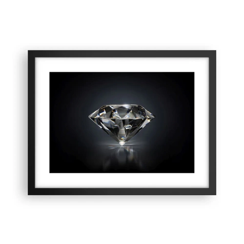 Pôster com moldura preta - Best girls friend - 40x30 cm