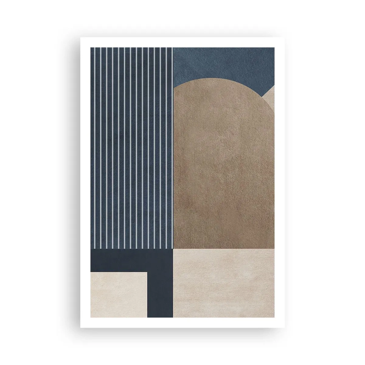 Pôster - Uma composição de simplicidade e redondeza - 70x100 cm