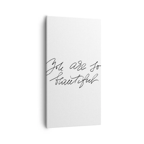 Quadro em tela - De verdade, acredite... - 55x100 cm