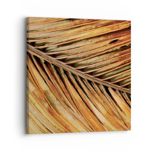Quadro em tela - Ouro de coco - 30x30 cm