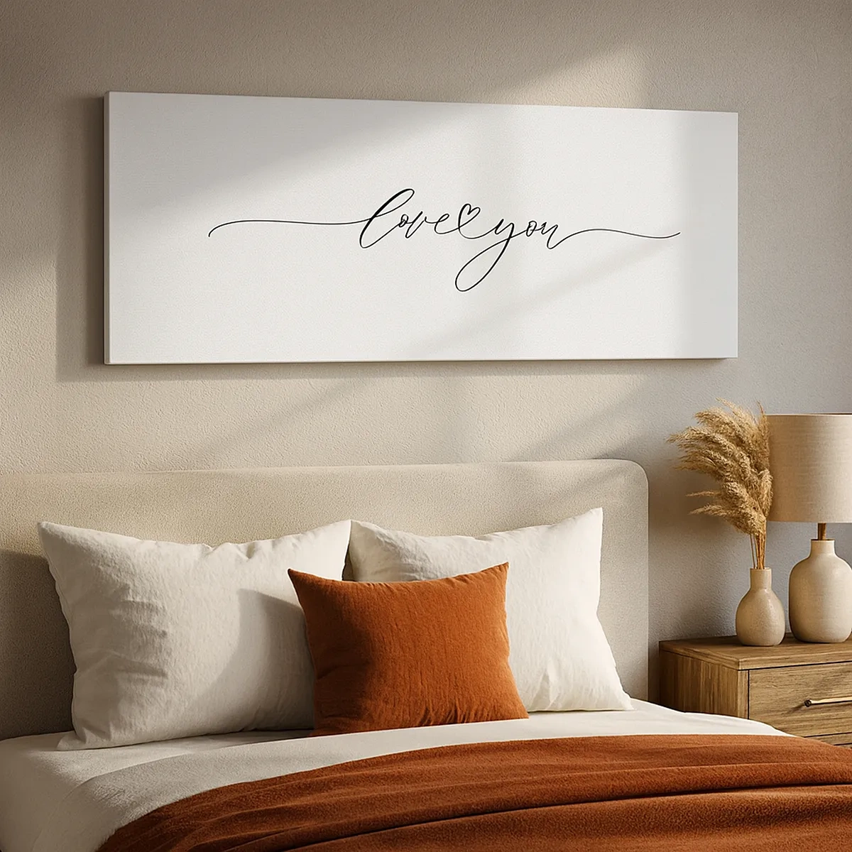 Quadro em tela - Preto e branco - 30x30 cm