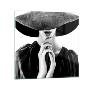 Quadro em vidro - Beleza escondida - 30x30 cm