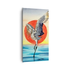 Quadro em tela - É hora de voltar - 65x120 cm