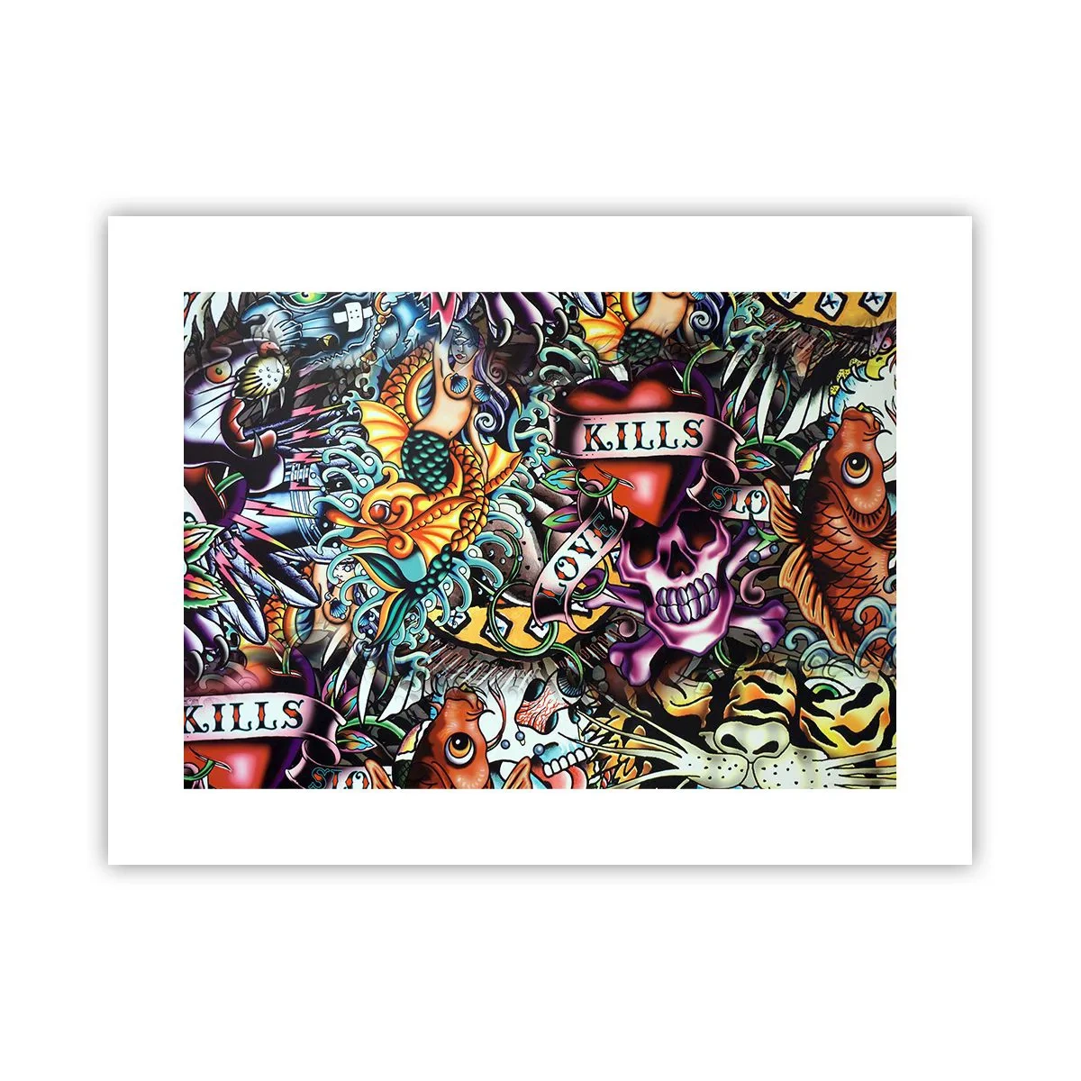 Pôster - O sonho do tatuador - 40x30 cm