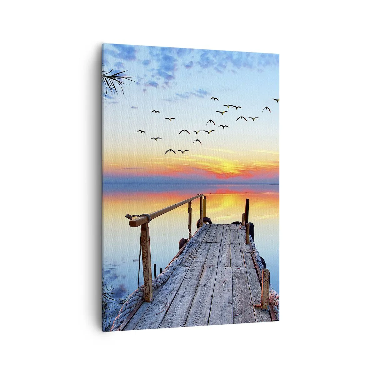 Quadro em tela - É hora de voltar... - 70x100 cm