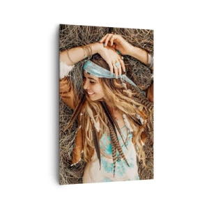 Quadro em tela - A caminho do verão do amor - 80x120 cm