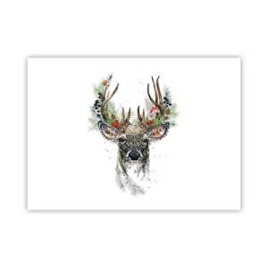 Pôster - Num manto festivo - 70x50 cm