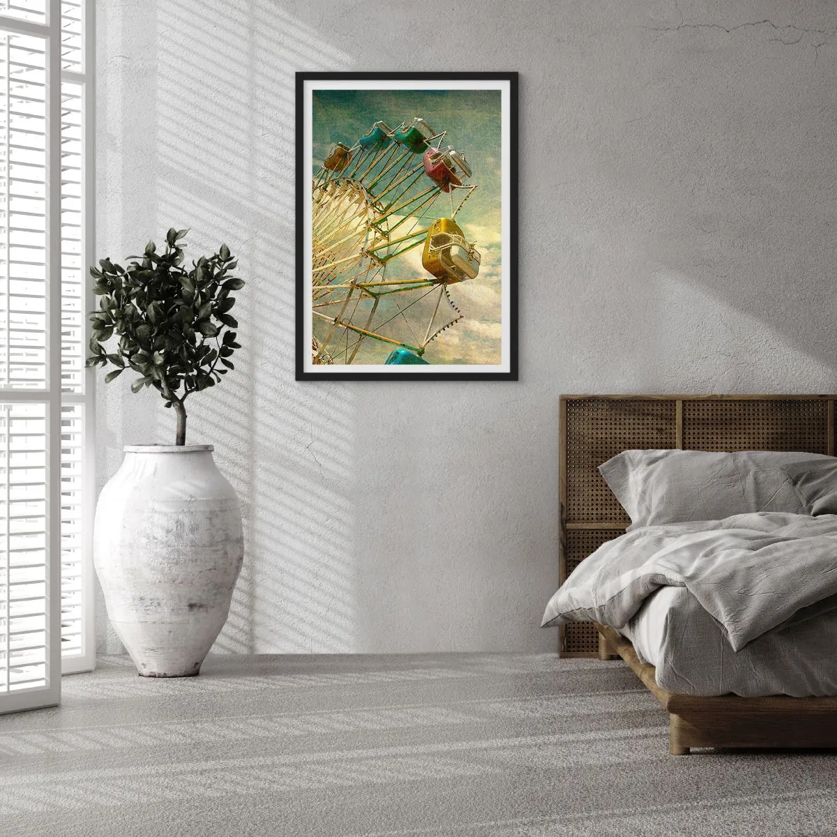 Pôster com moldura preta - Será divertido… - 61x91 cm