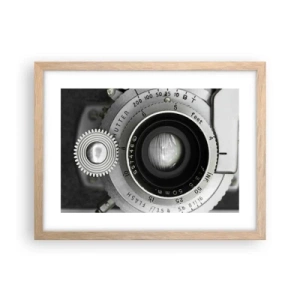 Pôster com moldura de carvalho claro - Uma história sobre Hollywood - 40x30 cm