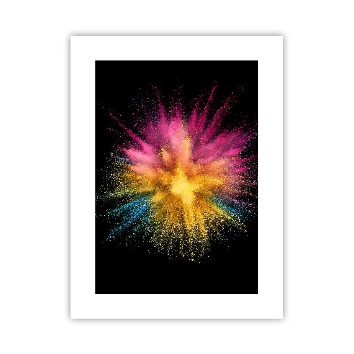 Pôster - O nascimento das cores  - 30x40 cm