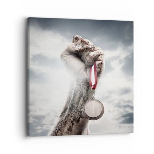 Quadro em tela - Per aspera ad astra - 40x40 cm