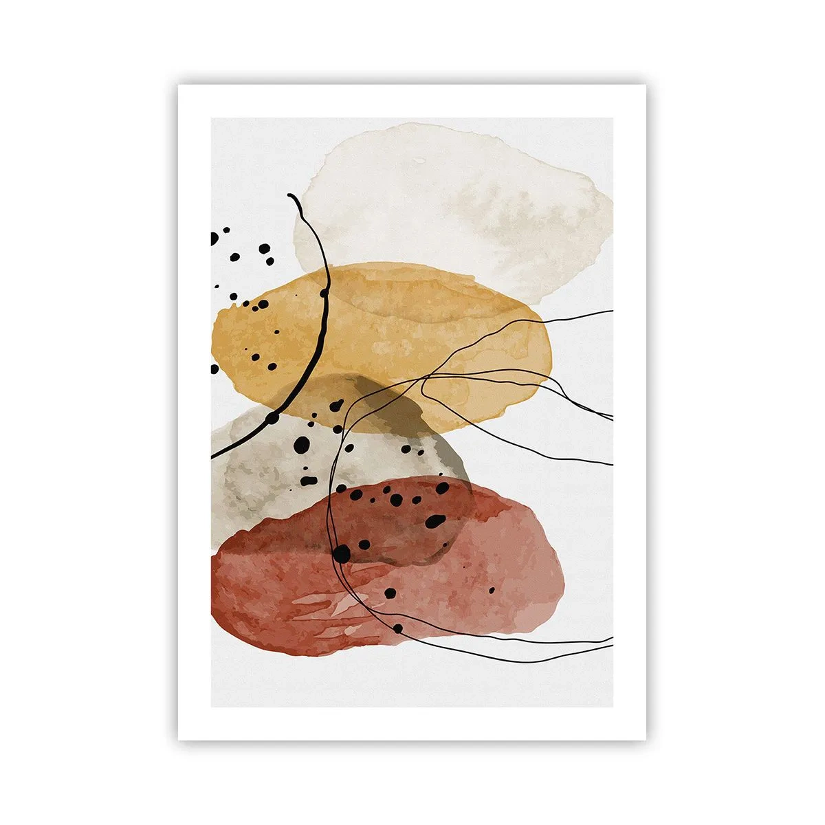 Pôster - Como o ar leve e transparente - 50x70 cm