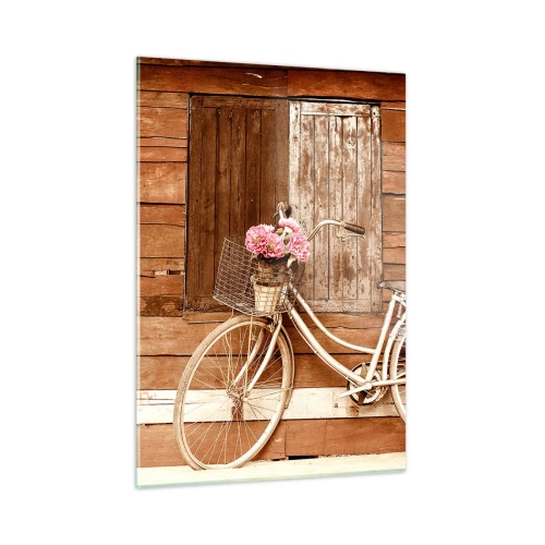 Quadro em vidro - Volto logo - 50x70 cm