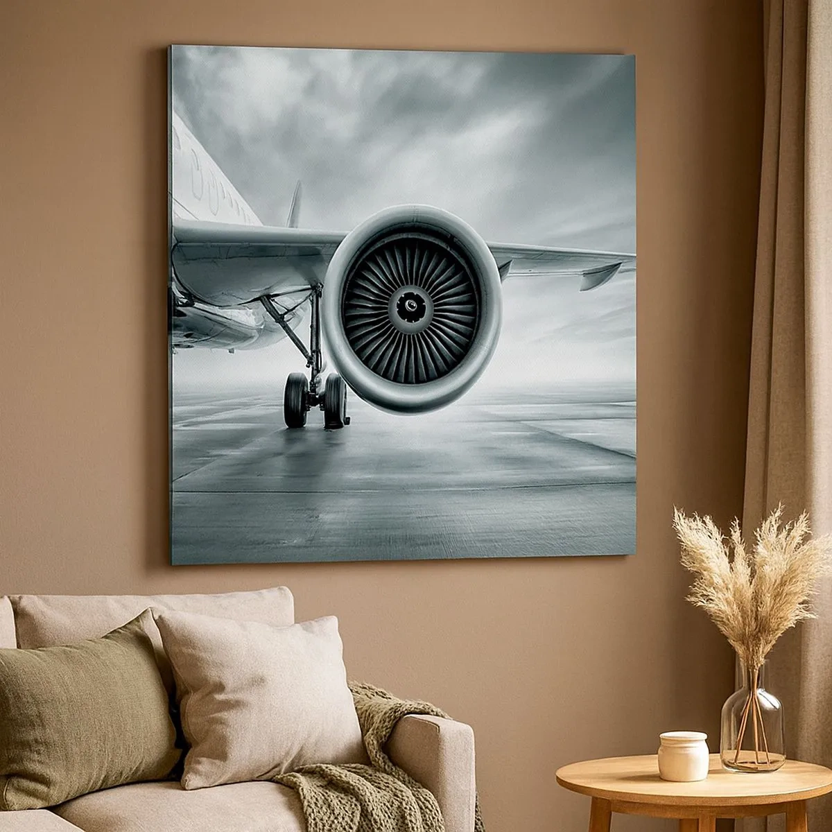 Quadro em tela - Há poder! - 30x30 cm