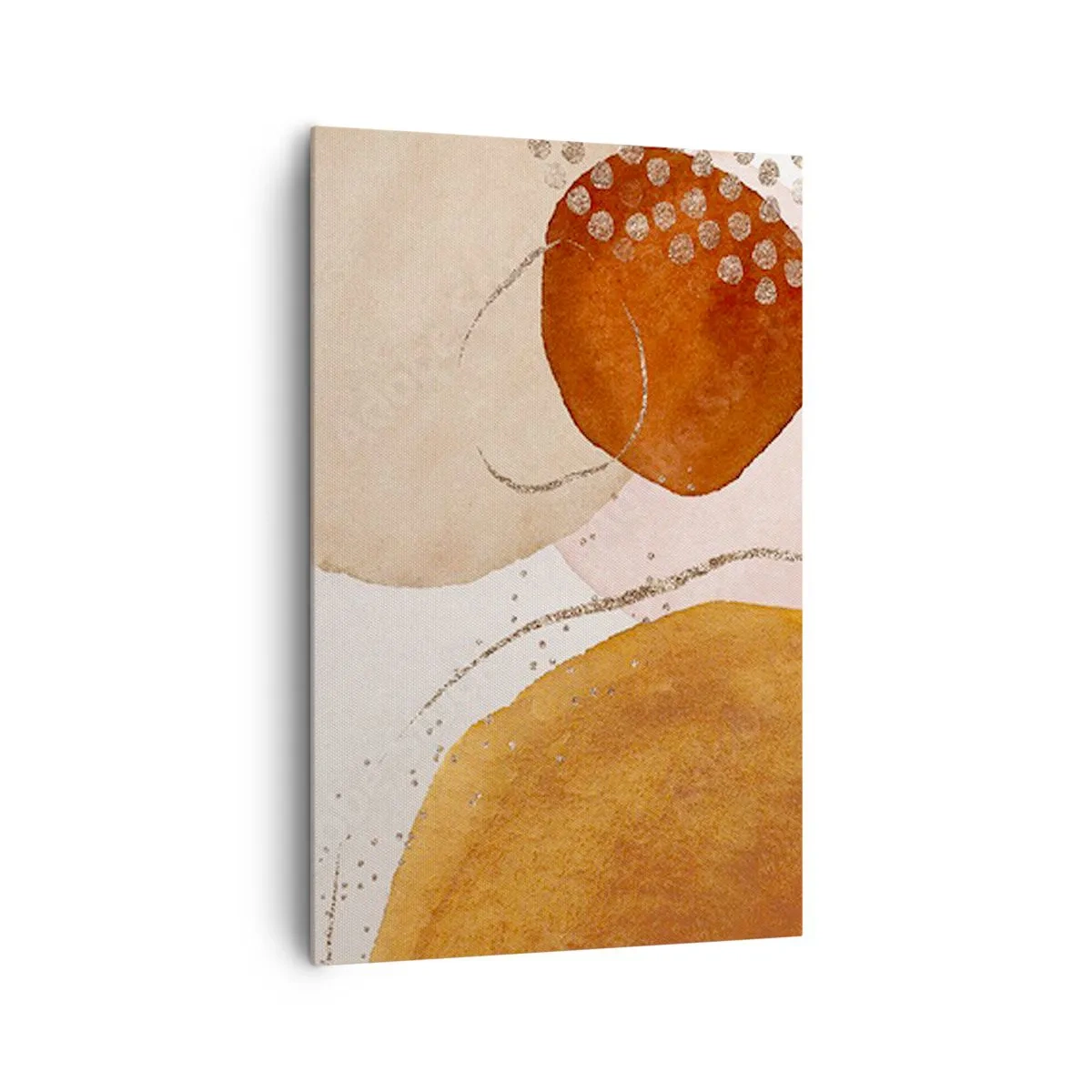 Quadro em tela - Redondeza e movimento - 80x120 cm