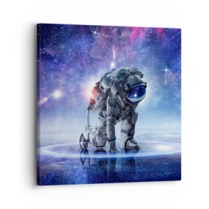 Quadro em tela - Céu estrelado acima de mim - 30x30 cm