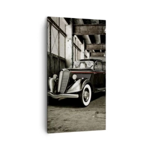 Quadro em tela - A elegância duradoura dos anos 30. - 45x80 cm