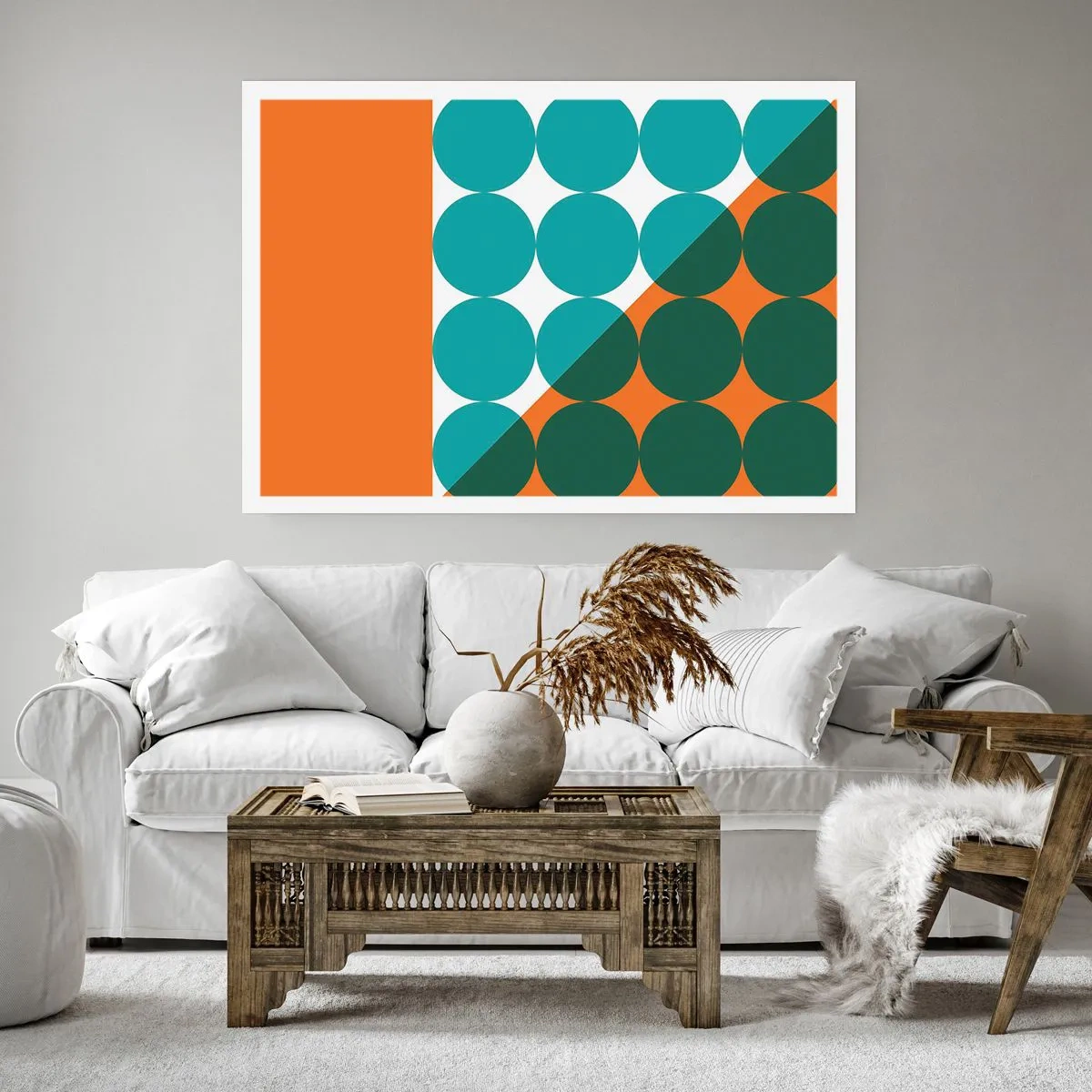 Pôster - Para cima e na diagonal - 100x70 cm