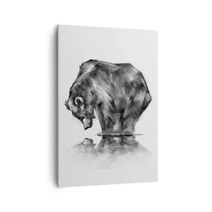 Quadro em tela - É bom ver alguém próximo - 70x100 cm