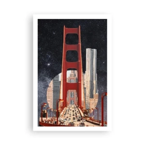 Pôster - Sempre no centro - 61x91 cm