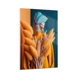 Quadro em vidro - Retrato fofo - 80x120 cm