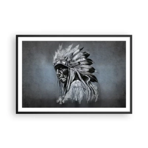 Pôster com moldura preta - De volta às raízes - 91x61 cm