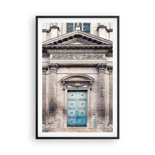 Pôster com moldura preta - A porta de entrada para o mundo do espírito - 61x91 cm